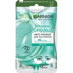 Гиалуроновые тканевые патчи-желе Garnier Skin Naturals с эффектом охлаждения и увлажнения 27 г