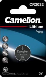 Батарейка Camelion 3V CR 2032 BP1 Lithium, 1 шт. (CR2032-BP1)