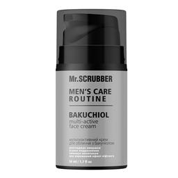 Мультиактивный крем для лица Mr.Scrubber Men`s Care Routine с бакучиолом, 50 мл