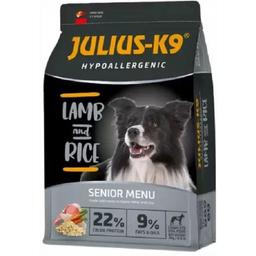 Сухой корм для собак Julius-K9 HighPremium Senior Lamb&Rice, Гипоаллергенный, Ягненок и рис,12 кг
