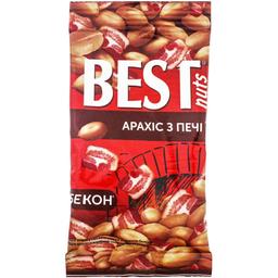 Арахіс Best nuts смажений солоний зі смаком бекону 50 г (764536)