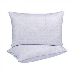 Подушка Lotus Softness Sheen 70х50 см, блакитний (2000022201582)