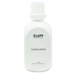 Тонік для обличчя Klapp Clean & Active Tonic без Alcohol, 1000 мл