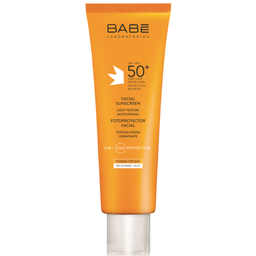 Сонцезахисний крем для сухої шкіри Babe Laboratorios Sun Protection SPF 50+, 50 мл