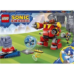 Конструктор LEGO Sonic the Hedgehog Соник против смертоносного робота-яйца доктора Эггмана, 615 деталей (76993)