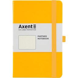 Книга записна Axent Partner A5- у крапку 96 аркушів жовта (8306-08-A)