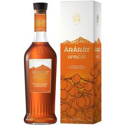Крепкий алкогольный напиток Арарат Apricot, 35%, 0,7 л, в подарочной коробке