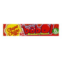 Жувальна гумка Chupa Chups Big Babol зі смаком полуниці, 27,6 г (931754)