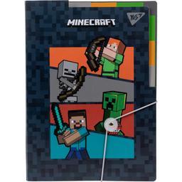 Папка Yes Minecraft, A4, на резинці, з роздільниками (492112)
