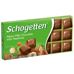 Шоколад молочний Schogetten з фундуком, 100 г (662515)