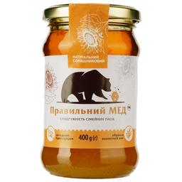 Мед Правильний мед Соняшниковий, 400 г (894385)
