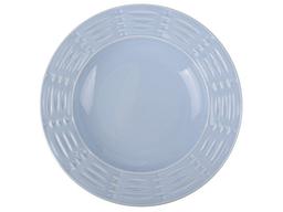 Тарелка Kutahya Porselen Руби глубокая, 22 см, голубая (942-027)