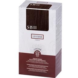 Фарба для волосся Lucens Color, відтінок 5.35 (капучино), 145 мл (110413)