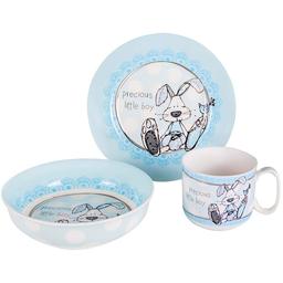 Детский набор посуды Lefard, голубой (985-048)