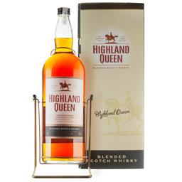 Віскі Highland Queen Blended Scotch Whisky, з підставкою, 40%, 4,5 л з (13166)
