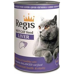 Вологий корм для котів Regis, з печінкою, 415 г