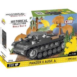 Конструктор Cobi Вторая Мировая Война Танк Panzer II, 250 деталей (COBI-2718)