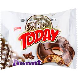 Кекс Today Donut в шоколадной глазури с шоколадным кремом 50 г (788913)