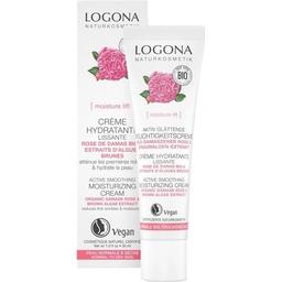 Біо-Крем для обличчя Logona троянда, активне зволоження для сухої шкіри, 30 мл