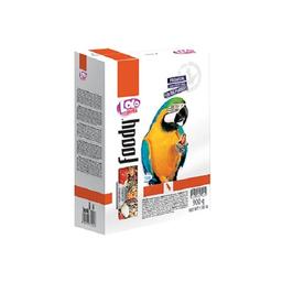 Полнорационный корм для крупных попугаев Lolopets, 900 г (LO-72700)