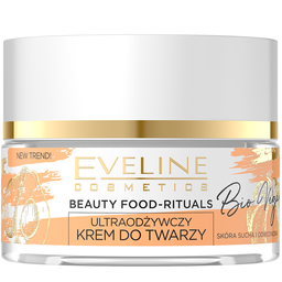Ультраживильний крем для обличчя Eveline Beauty Food-Rituals Bio Vegan, 50 мл