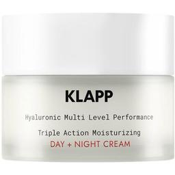 Зволожуючий крем Klapp Balance Triple Action Moisturizing Day + Night Cream 50 мл