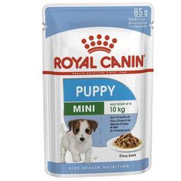 Влажный корм Royal Canin Mini Puppy для щенков собак мелких пород, 85 г (10990019)