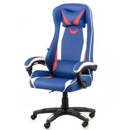 Геймерское кресло Special4you ExtremeRace черное с темно-синим (E2936)