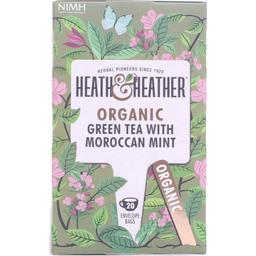 Чай зелений Heath&Heather з ароматом марокканської м'яти, 40 г (20 шт. по 2 г) (688719)