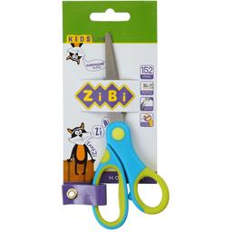 Ножницы детские ZiBi Kids Line с гибким резиновым кольцом и резиновыми вставками 152 мм синие (ZB.5015-02)