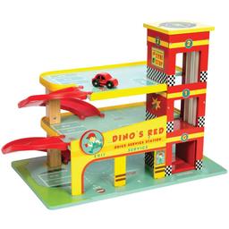 Игровой набор Le Toy Van Dino's Toy Garage Гараж Дино (TV450)