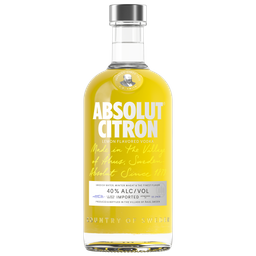 Горілка Absolut Citron, 40%, 0,7 л (455671)