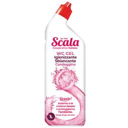 Гель для мытья унитаза Scala WC Gel Sbiancante con Candeggina Отбеливающий 1 л