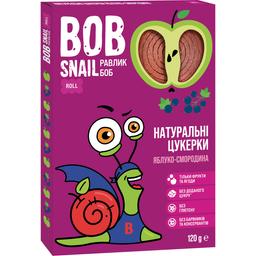 Фруктові яблучно-чорносмородинові цукерки Bob Snail 120 г