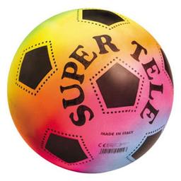 Футбольный мяч Mondo Supertele Rainbow, 23 см (04602)