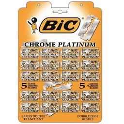 Сменные лезвия BIC Chrome Platinum, 20 уп. по 5 шт.