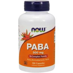 ПАБА Now Paba B-Complex Family 100 капсул