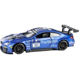 Автомодель TechnoDrive BMW M6 GT3 1:44 синя (250353)