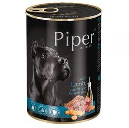 Вологий корм для собак Dolina Noteci Piper ягня, морква та коричневий рис 400 г (DN101-300328)