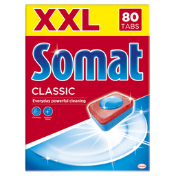 Таблетки для посудомийних машин Somat Classic, 80 шт. (777476)