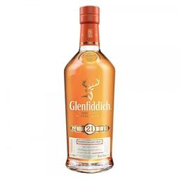 Виски Glenfiddich Single Malt Scotch, 21 год, 40%, 0,7 л (591073)