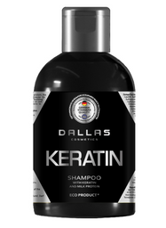 Шампунь для волосся Dallas Cosmetics Keratin з кератином та молочним протеїном, 1000 мл (723345)