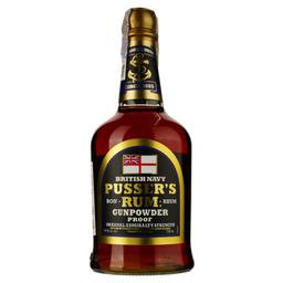Ром Pusser's Rum Gunpowder, 54,5%, 0,7 л