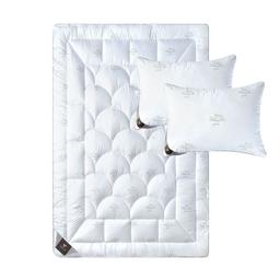 Набор Ideia Super Soft Classic: одеяло, 200х220 см + подушки 2 шт., 50х70 см, белый (8000035235)