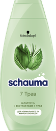 Шампунь Schauma 7 Трав, для нормального та жирного волосся, 400 мл