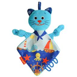 Іграшка-обіймашка Масік Кіт-моряк, блакитний (МС 110604-03)