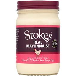Майонез Stokes Real Mayonnaise, з оливковою олією, 345 г