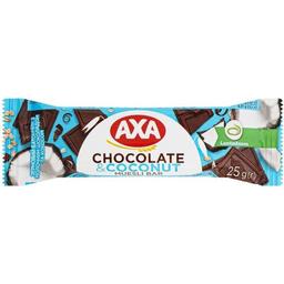 Батончик AXA зерновой с молочным шоколадом и кокосом 25 г