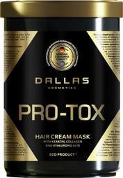 Крем-маска для восстановления структуры волос Dallas Cosmetics Hair Pro-tox с коллагеном и гиалуроновой кислотой, 1000 мл (723215)