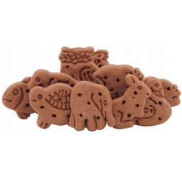 Бісквітне печиво для собак Lolopets фігурні крокети шоколадні, 3 кг (LO-80955)